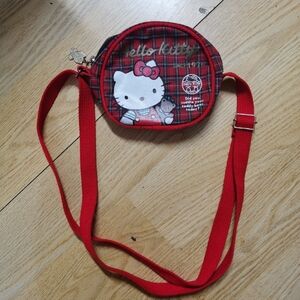Vintage Sanrio Hello Kitty Pouch Plaid Bag